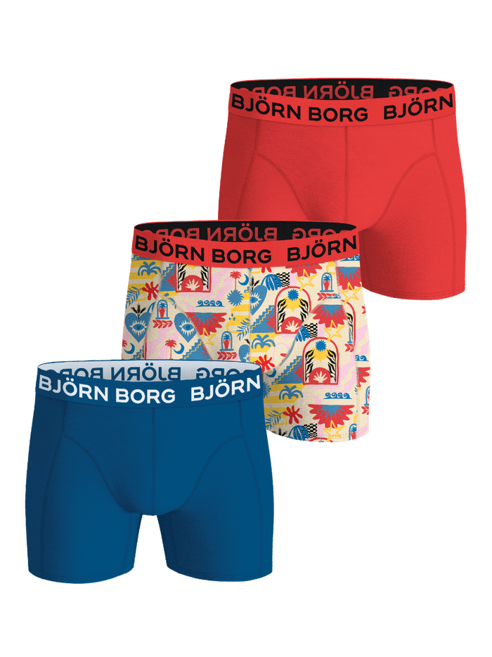 Björn Borg - Cotton Stretch Boxers 3-pack Multi