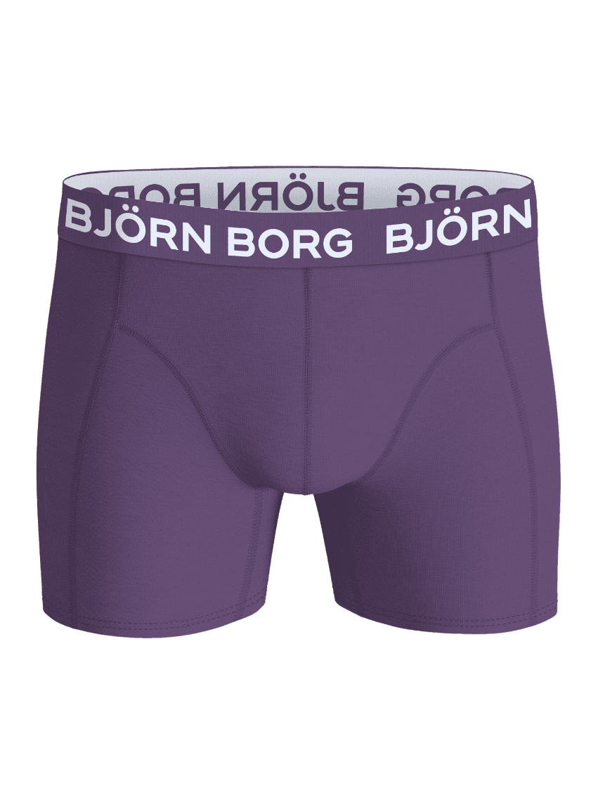 Cotton Stretch Boxers 7-pack i lila för kids med mjuk bomullsstretch och ett ikoniskt midjeresår. - Image 7
