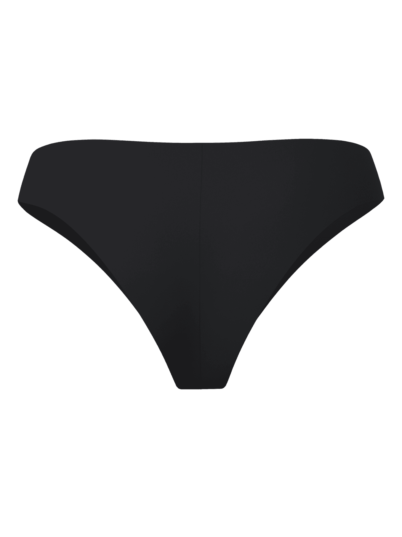Zwarte Invisible Briefs 3-pack van Björn Borg met een cheeky fit en lasergesneden randen voor training, achteraanzicht. - Image 3