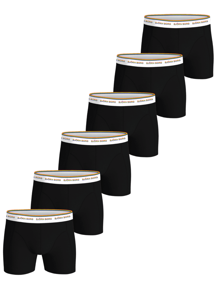 Björn Borg - Cotton Stretch Boxers 6-pack Multi