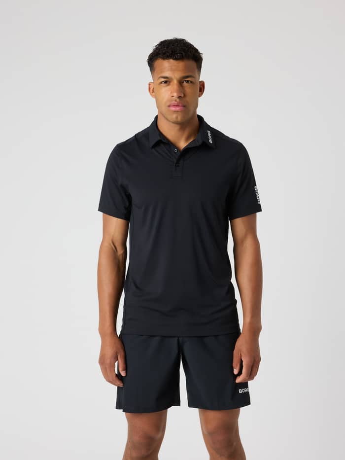 Björn Borg - Borg Golf Polo Shirt Black Beauty