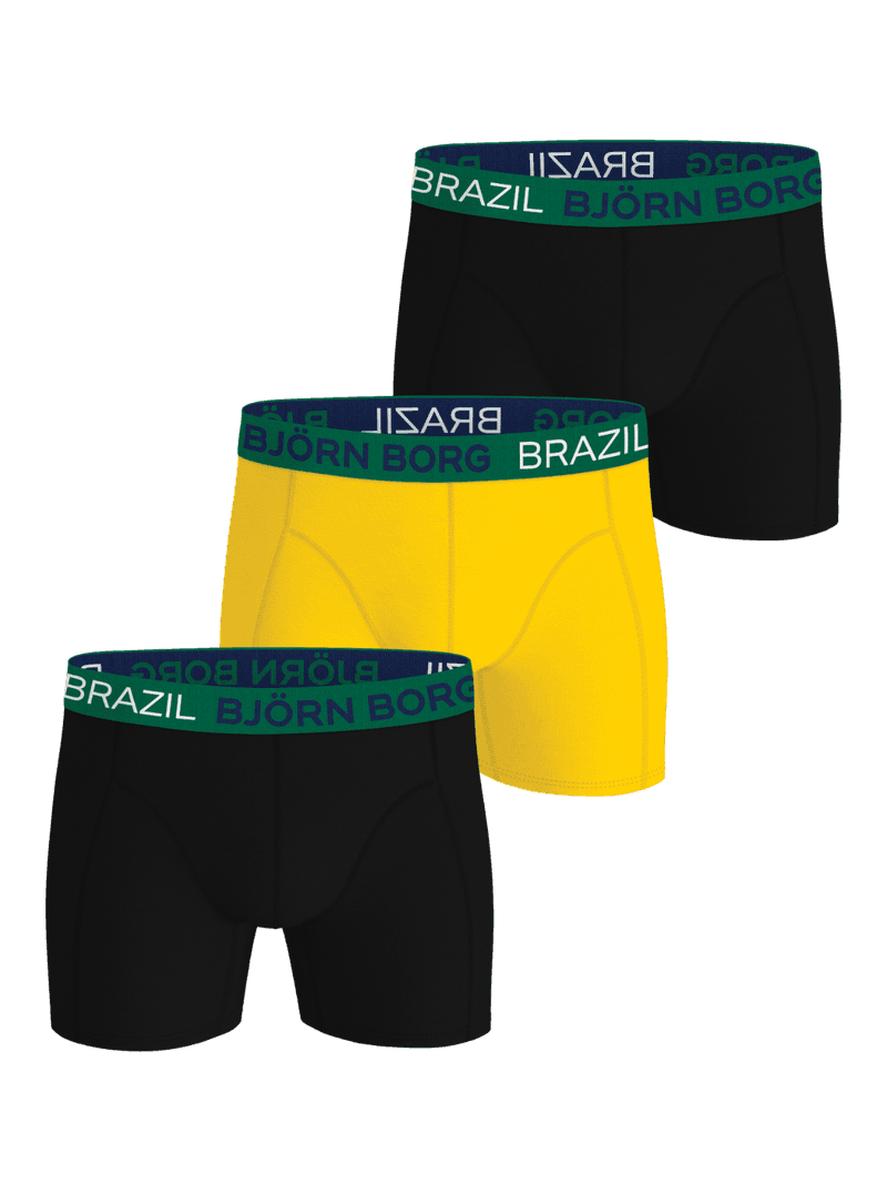 Cotton Stretch Boxers Brazil 3-pack
