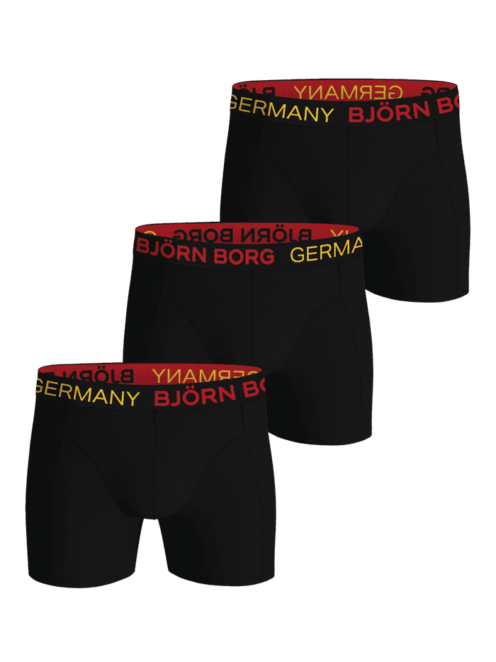 Björn Borg - Cotton Stretch Boxers Germany 3-pack Multi