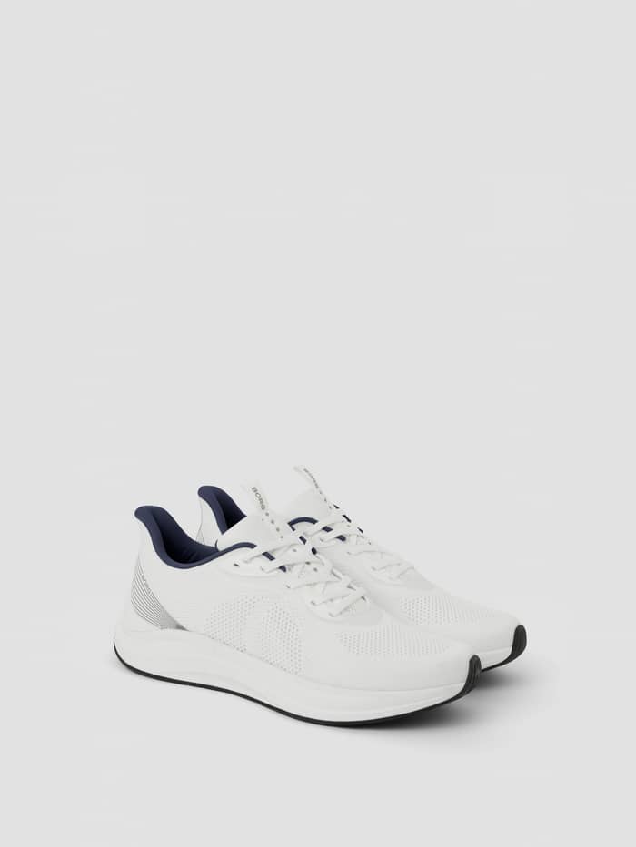 Björn Borg - Unisex Ace Knit Sneakers White / Navy