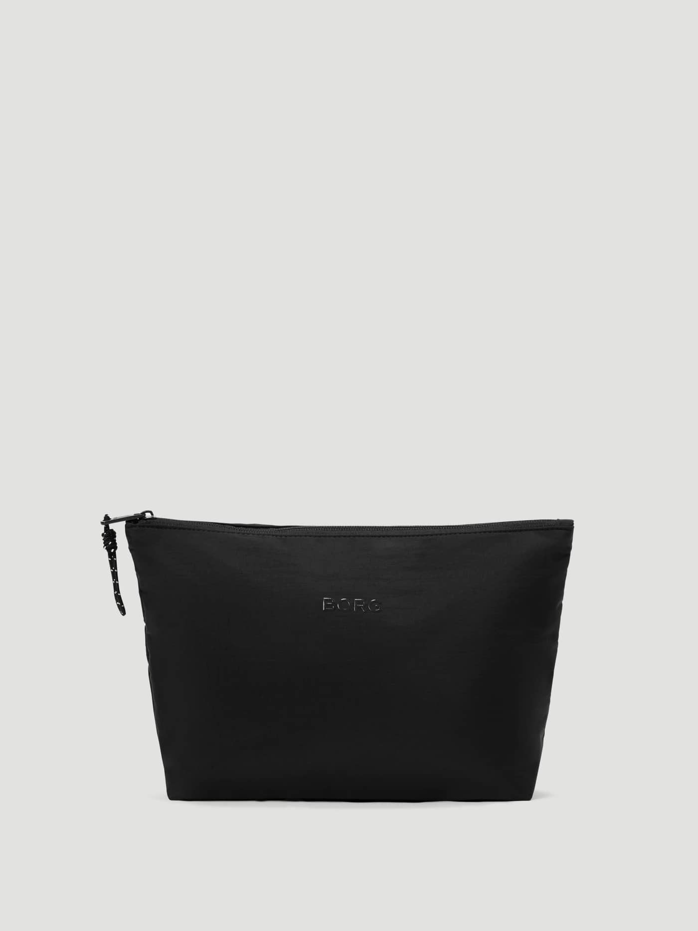 Studio Active Wash Bag Set in Black Beauty (Black) with a tonal logo and zip closure for training and travel. - Image 2