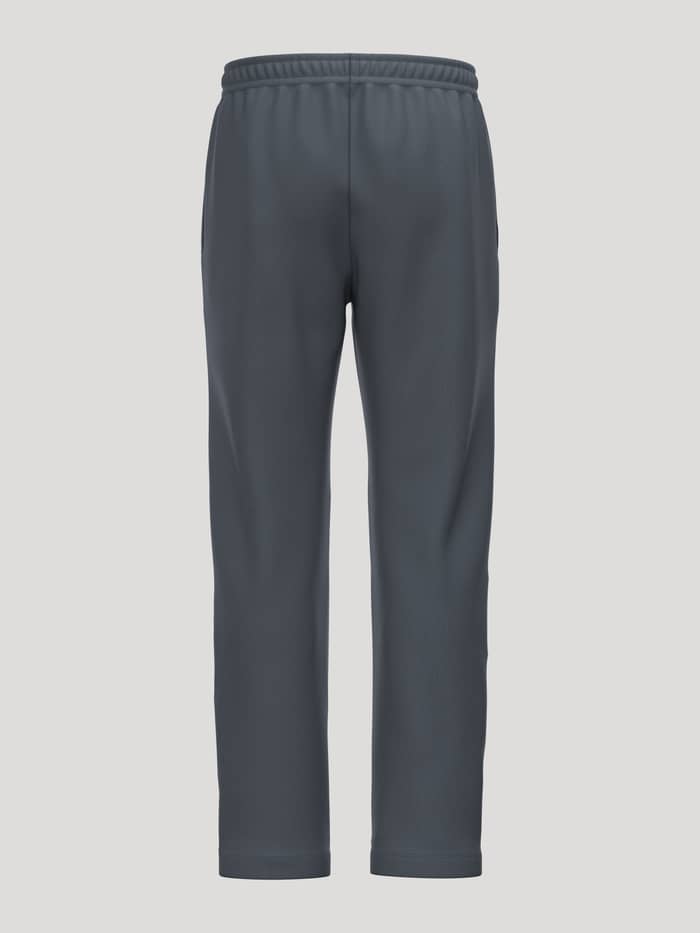 Back view of Borg Essential 1 Sweatpants in Turbulance (Grey) featuring an elasticated waistband and tapered legs.
