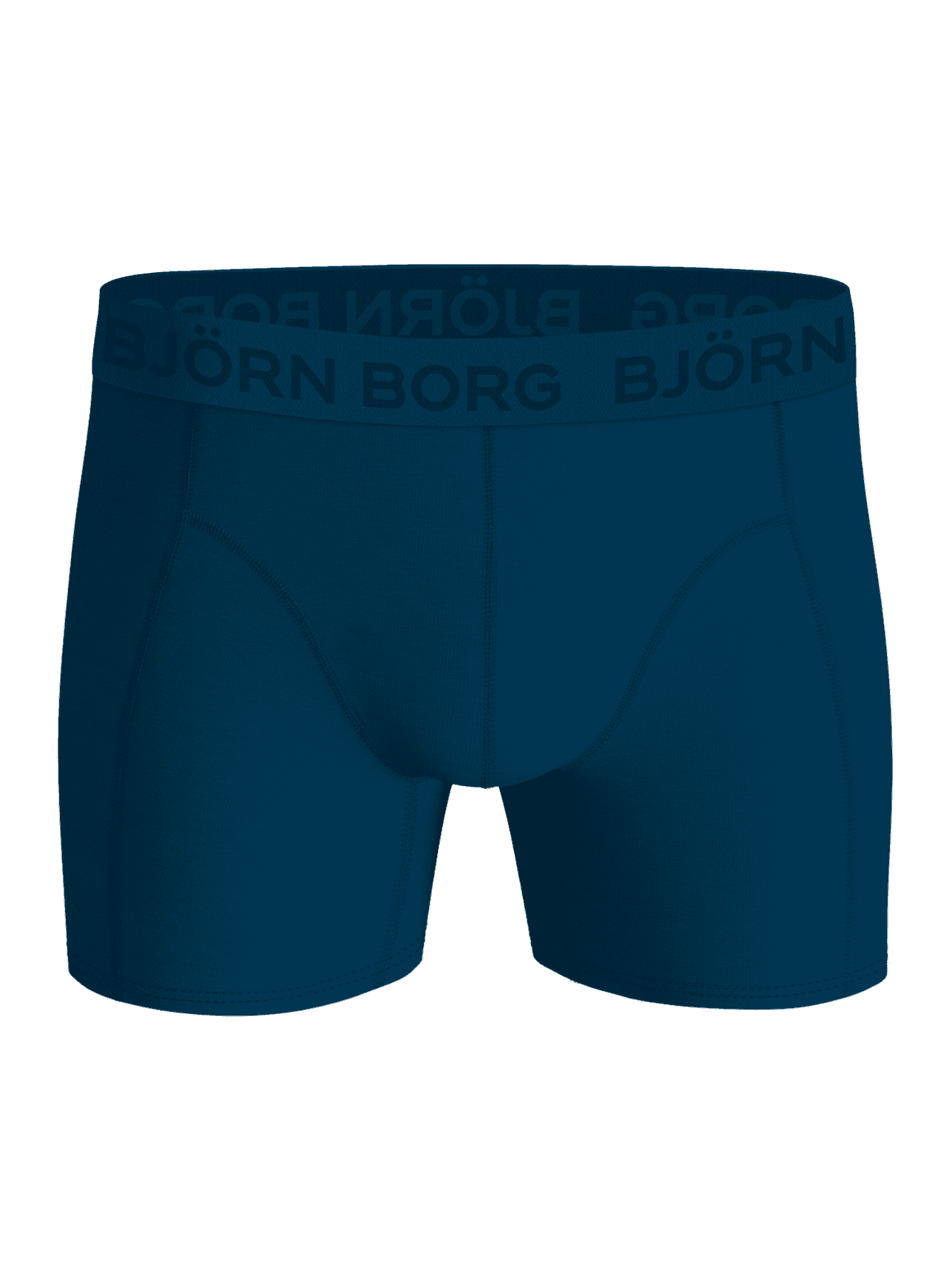 Bamboo Cotton Blend Boxers 3-pack in navy featuring an ultra-soft feel and an iconic Björn Borg logo waistband. - Image 5