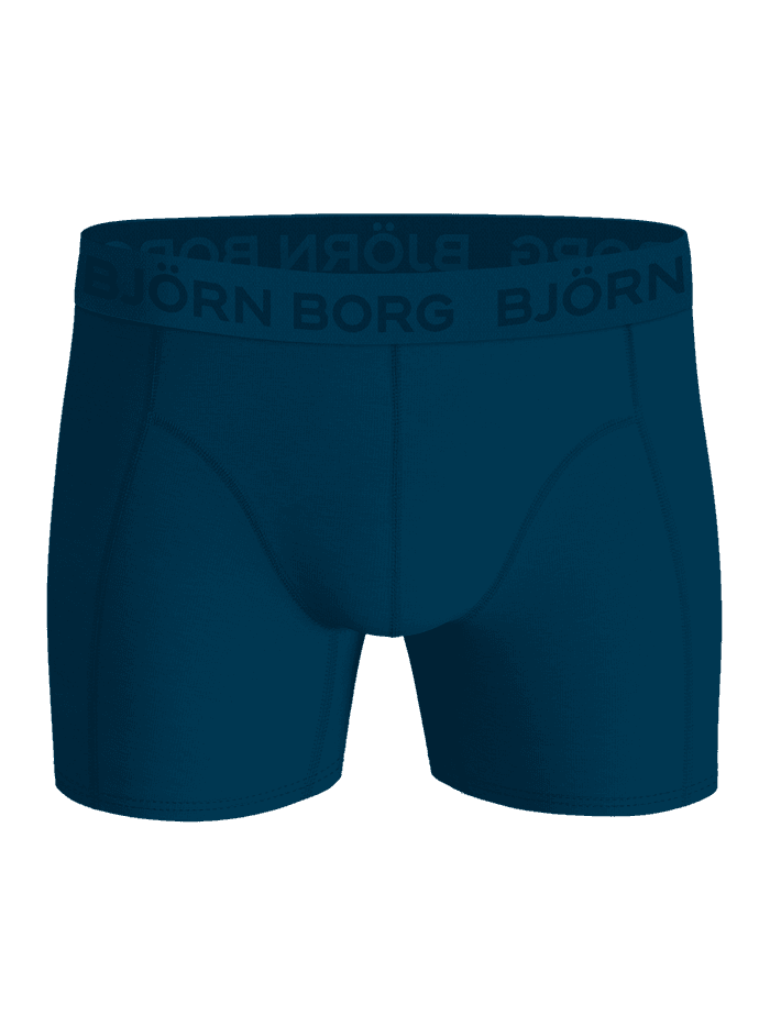 Bamboo Cotton Blend Boxers 3-pack in Marine van extra zacht materiaal met een iconische logo-tailleband. - Image 5