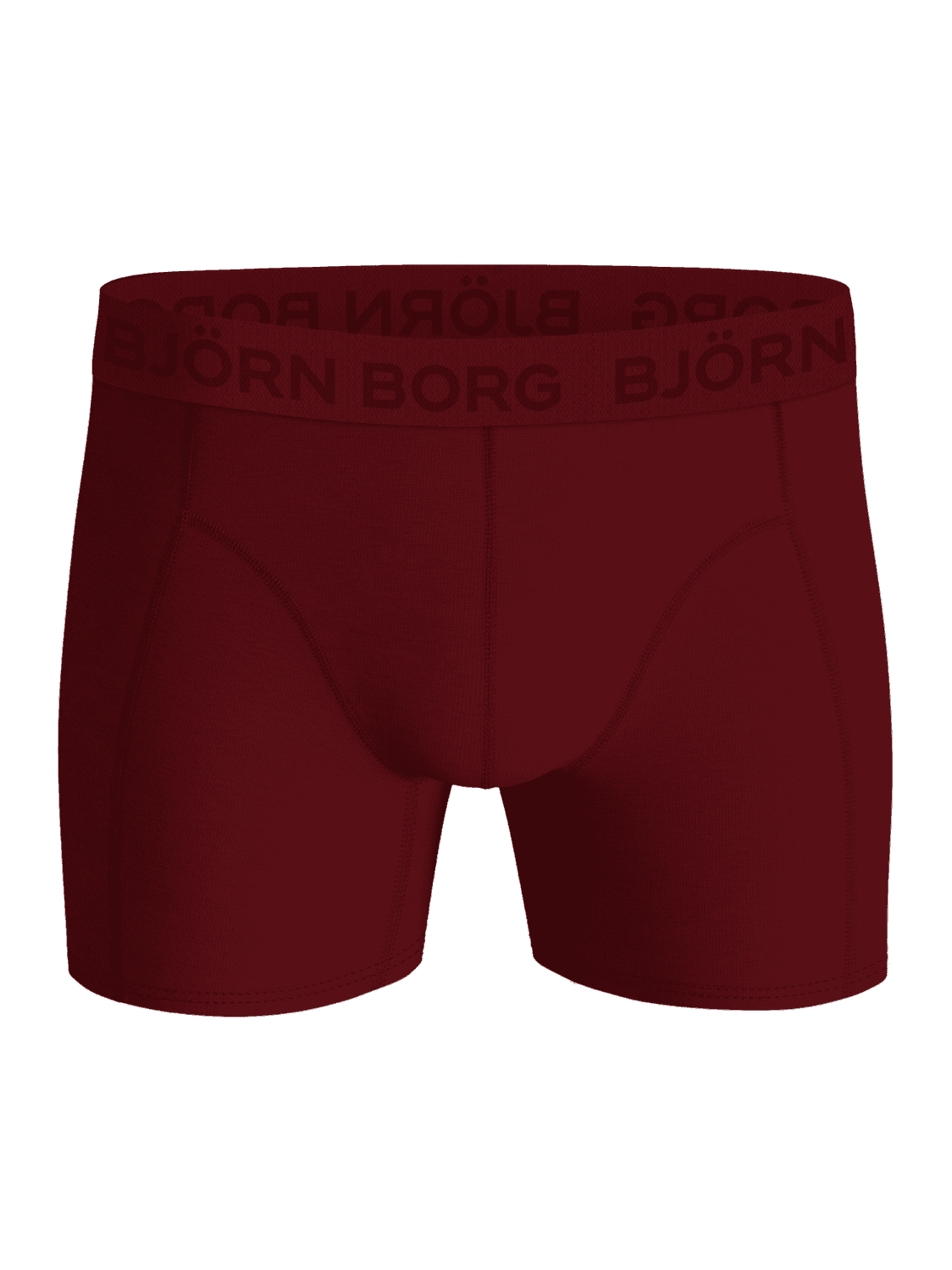 Red Bamboo Cotton Blend Boxers 3-pack boxer briefs featuring a tonal logo waistband and soft bamboo viscose fabric. - Image 5