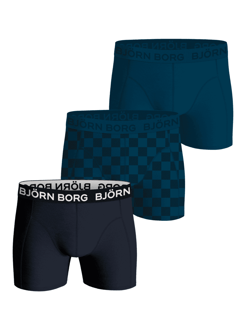 Bamboo Cotton Blend Boxers 3-pack