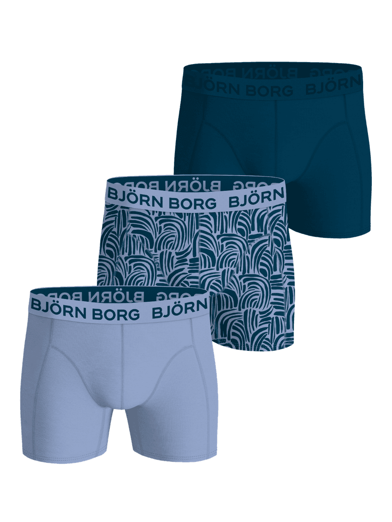 Bamboo Cotton Blend Boxers 3-pack