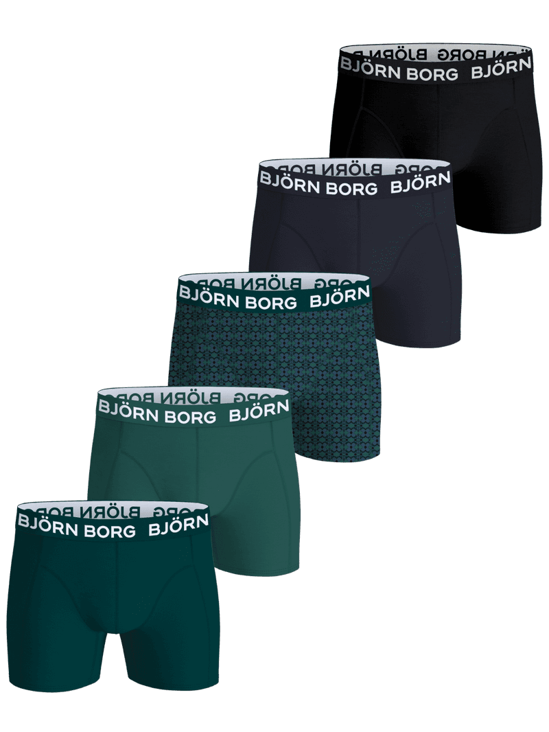 Cotton Stretch Boxers 5-pack