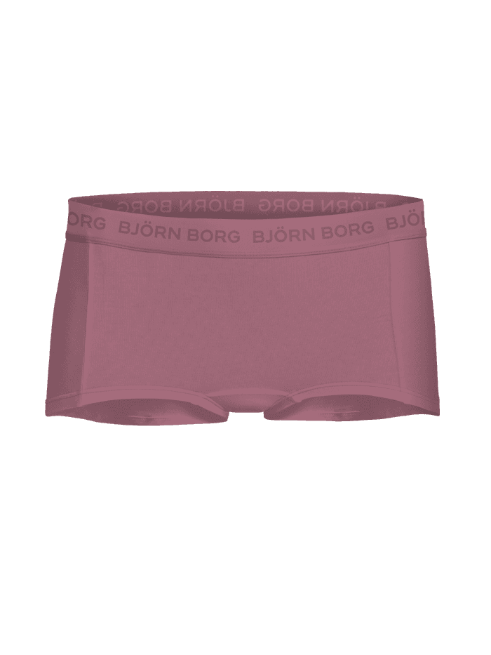 Cotton Stretch Boxers Shorts 5-pack voor kids in Paars met een zachte pasvorm en een tonale logo-tailleband. - Image 2