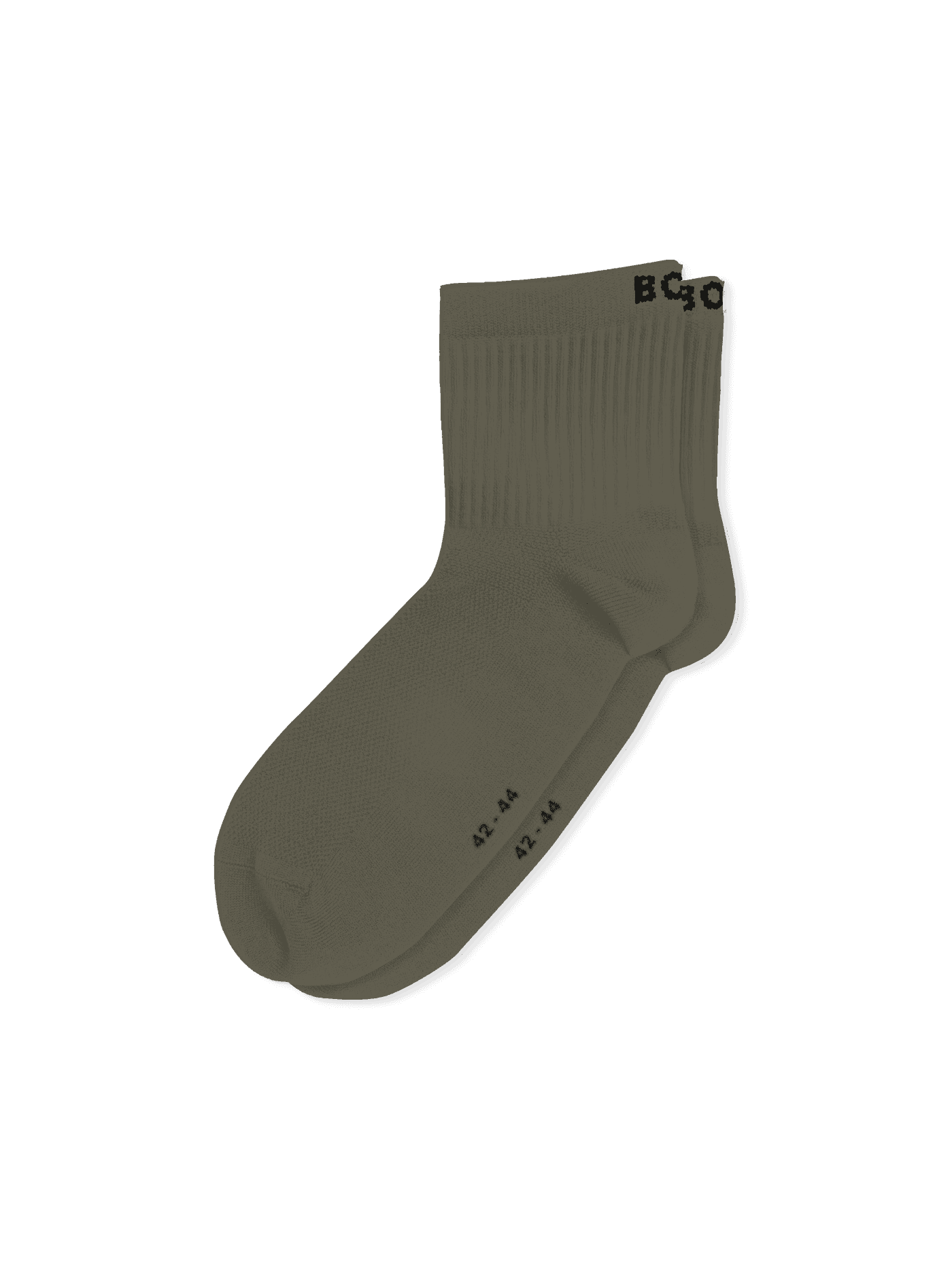 Sports Mid Ankle Socks 3-pack in green featuring a mid ankle length for training. - Image 3