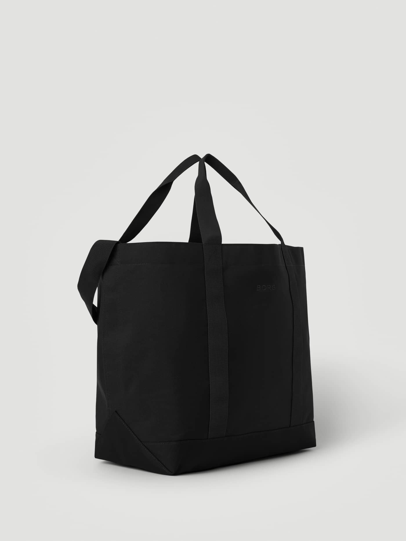 Borg Day To Day Tote L - 20L in Black Beauty (Black) is a spacious training bag with functional straps for everyday carry. - Image 2