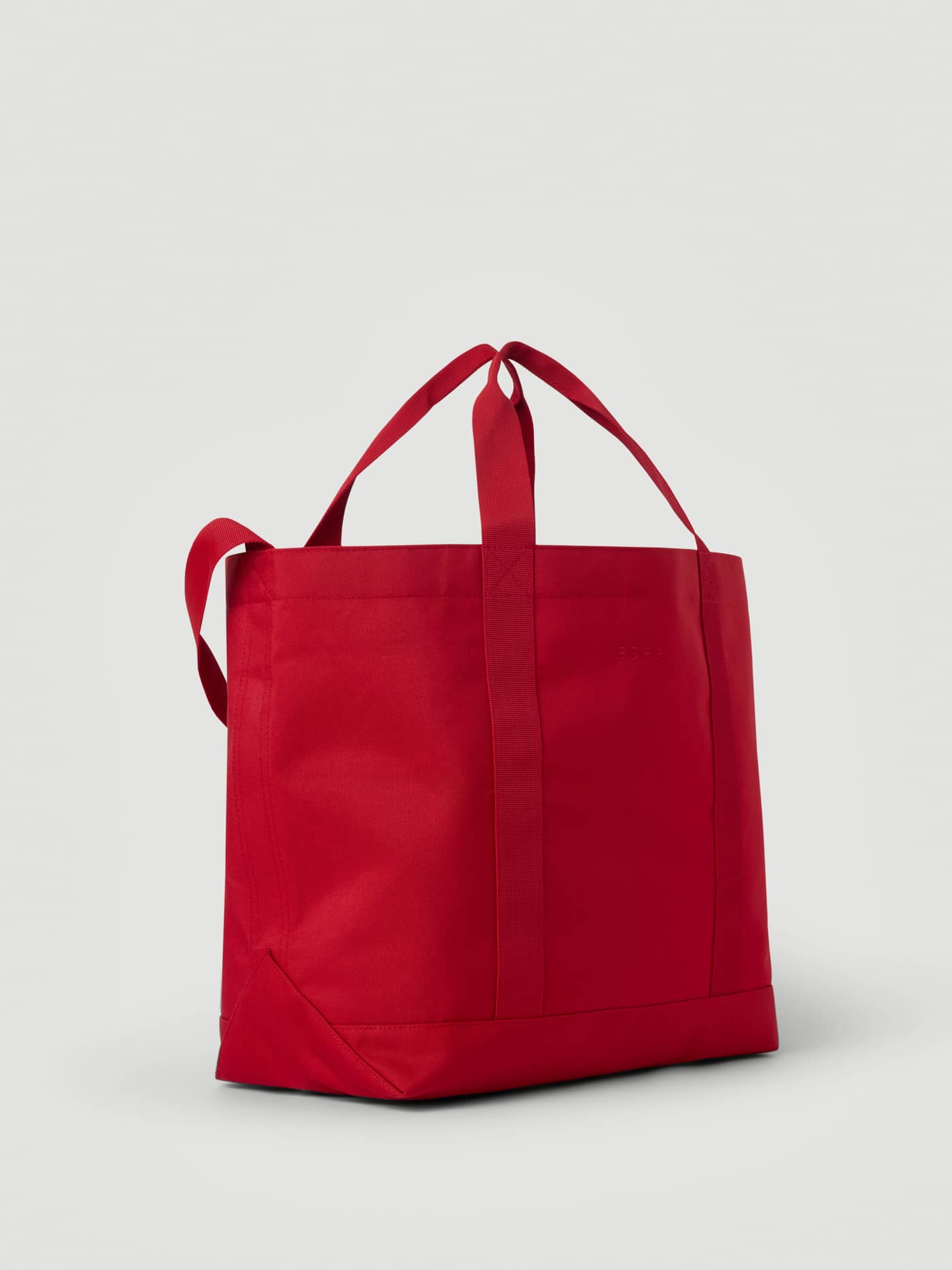 Borg Day To Day Tote L - 20L in Samba (Red) for training, featuring durable straps and tone-on-tone red embroidery. - Image 2