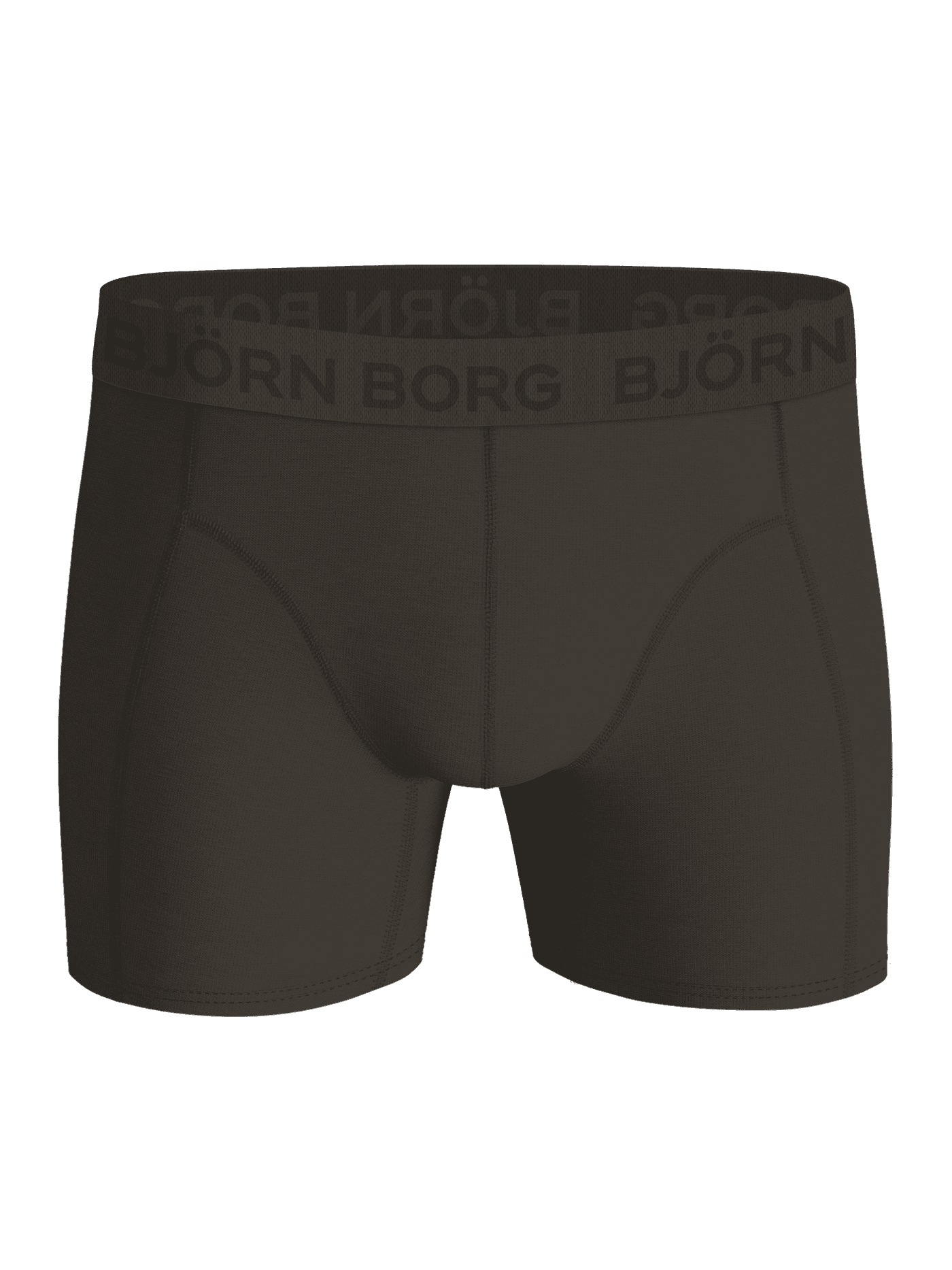 Front view of the Cotton Stretch Boxers 3-pack with an elastic waistband featuring the Björn Borg logo. - Image 5