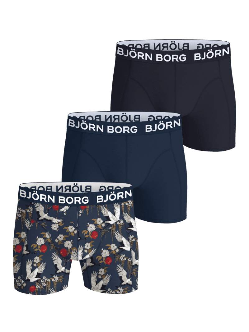 Cotton Stretch Boxers 3-pack