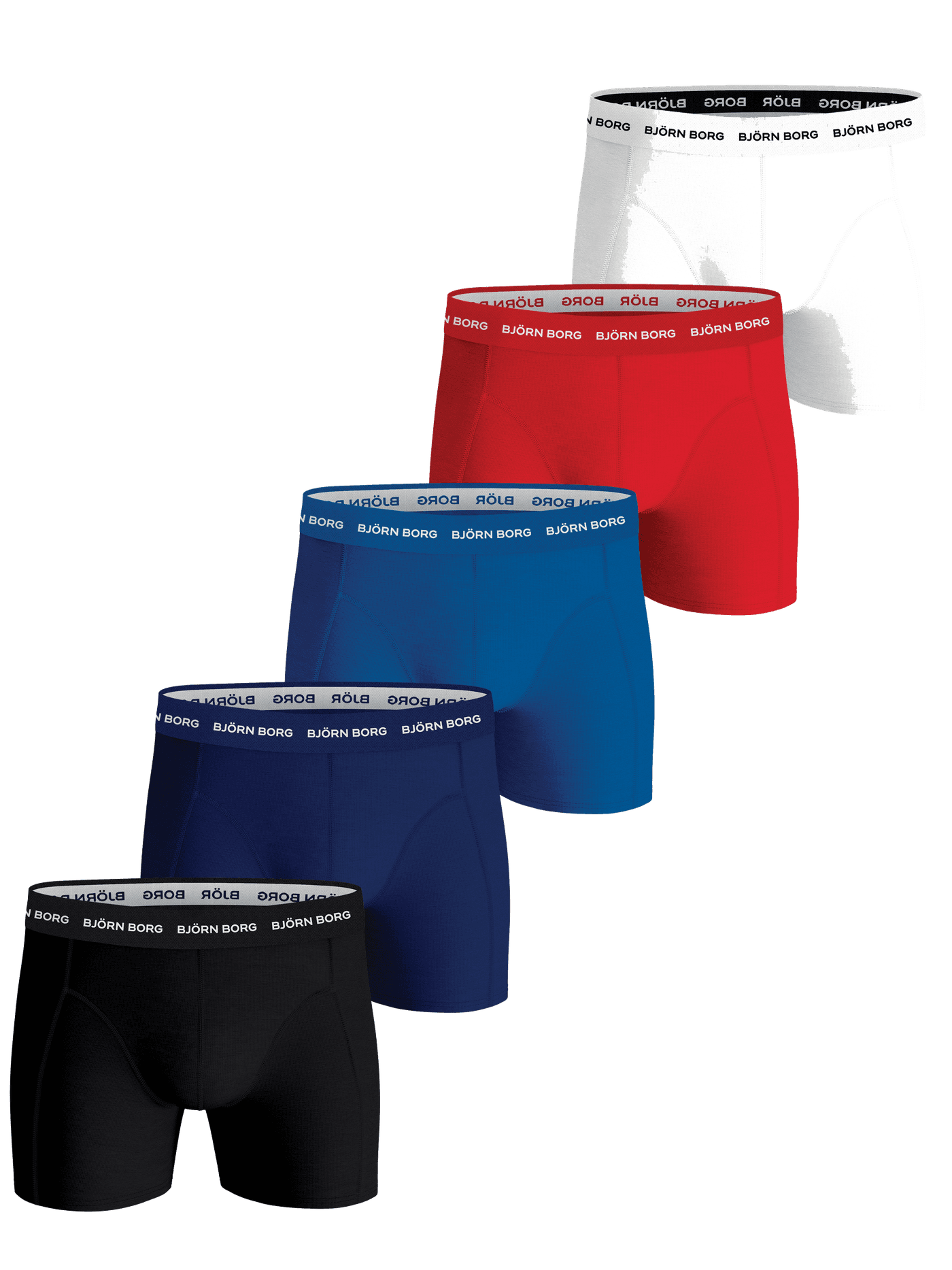 Björn Borg - Cotton Stretch Boxer 5-pack Multi - Image 1