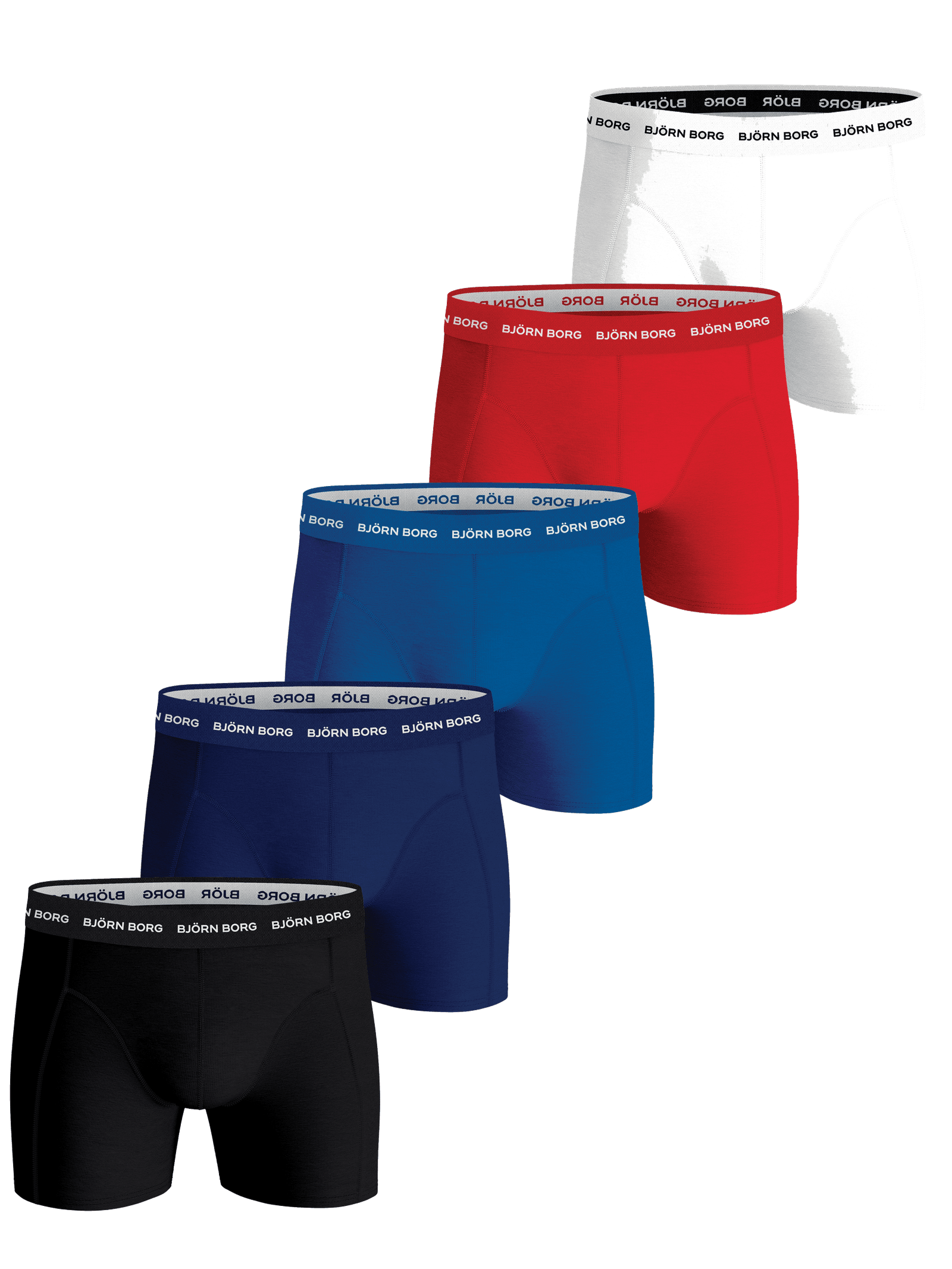 Björn Borg - Cotton Stretch Boxer 5-pack Multi - Image 1