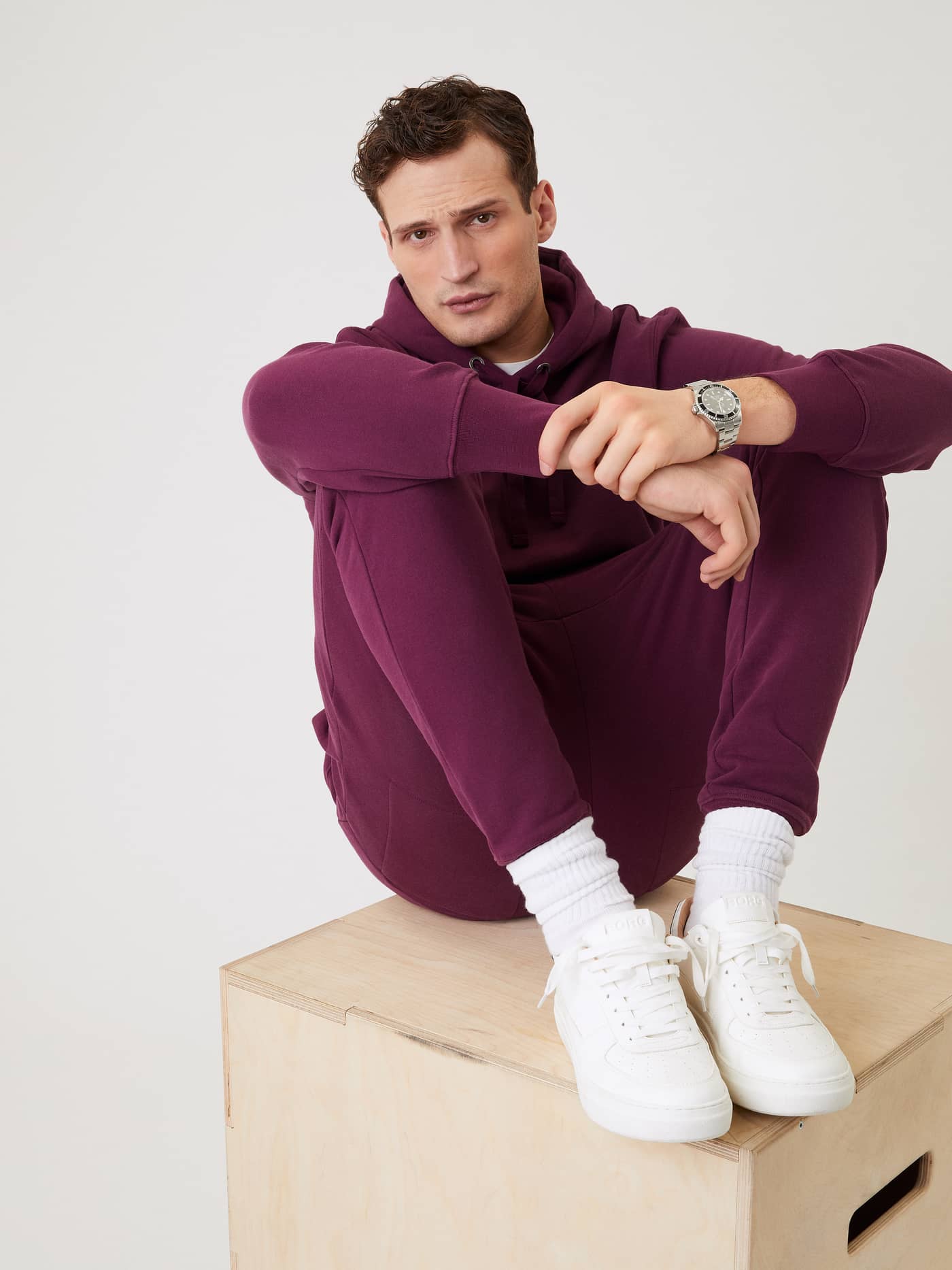 Björn Borg - Centre Hoodie Grape Wine - Image 4