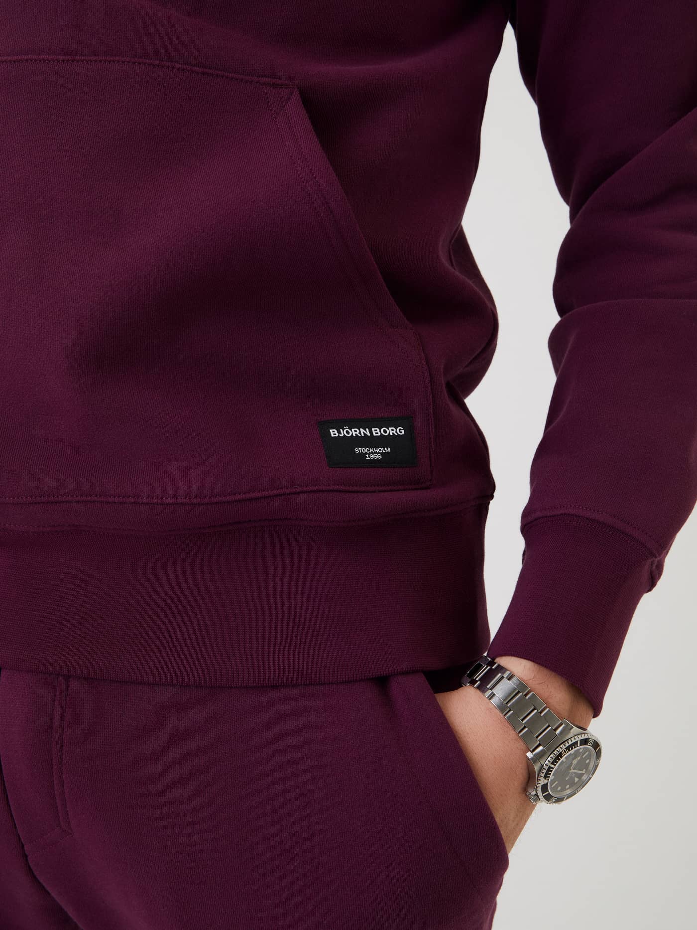 Björn Borg - Centre Hoodie Grape Wine - Image 6