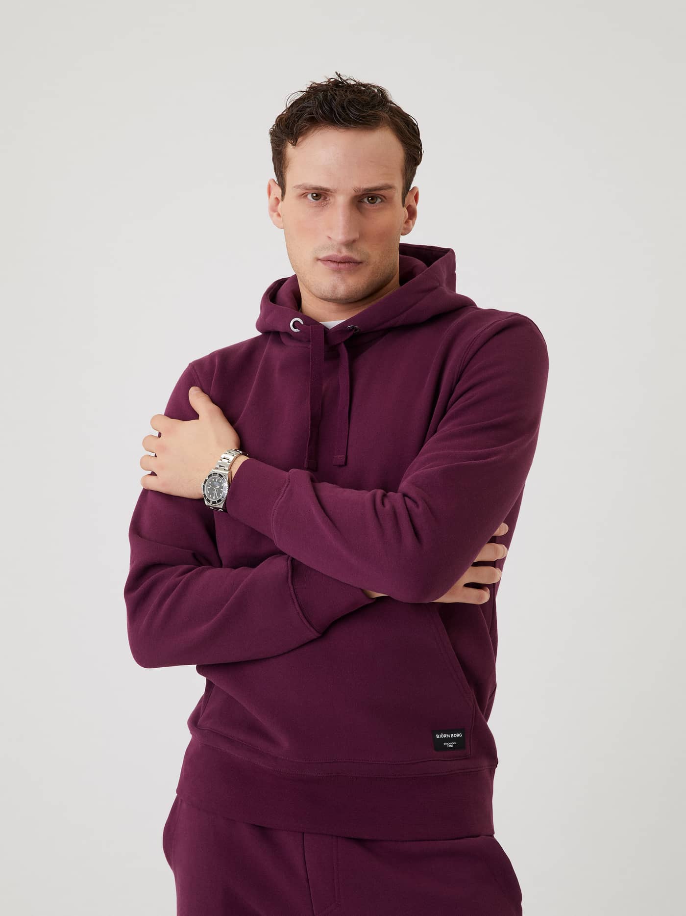 Björn Borg - Centre Hoodie Grape Wine - Image 3
