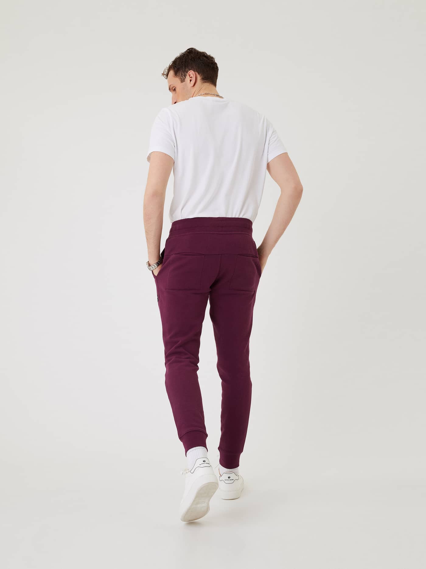 Björn Borg - Centre Tapered Pants Grape Wine - Image 3