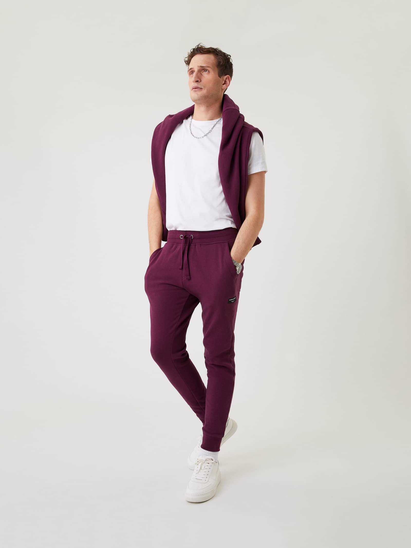Björn Borg - Centre Tapered Pants Grape Wine - Image 1