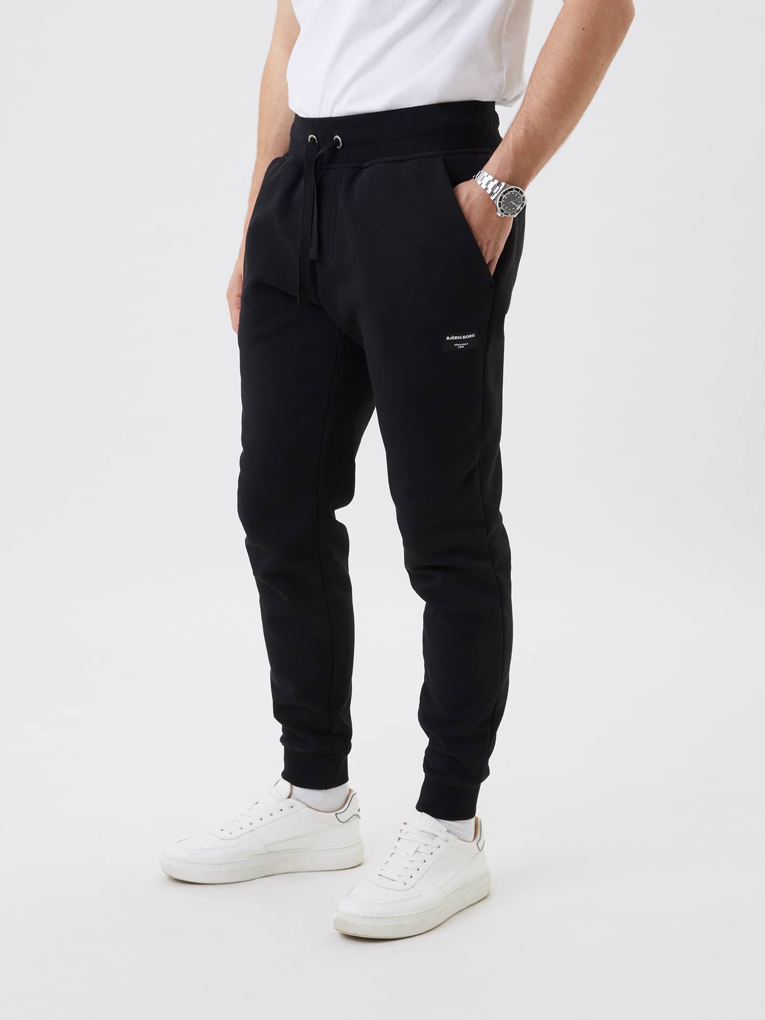Björn Borg - Centre Tapered Pant Black Beauty Herr - Image 1