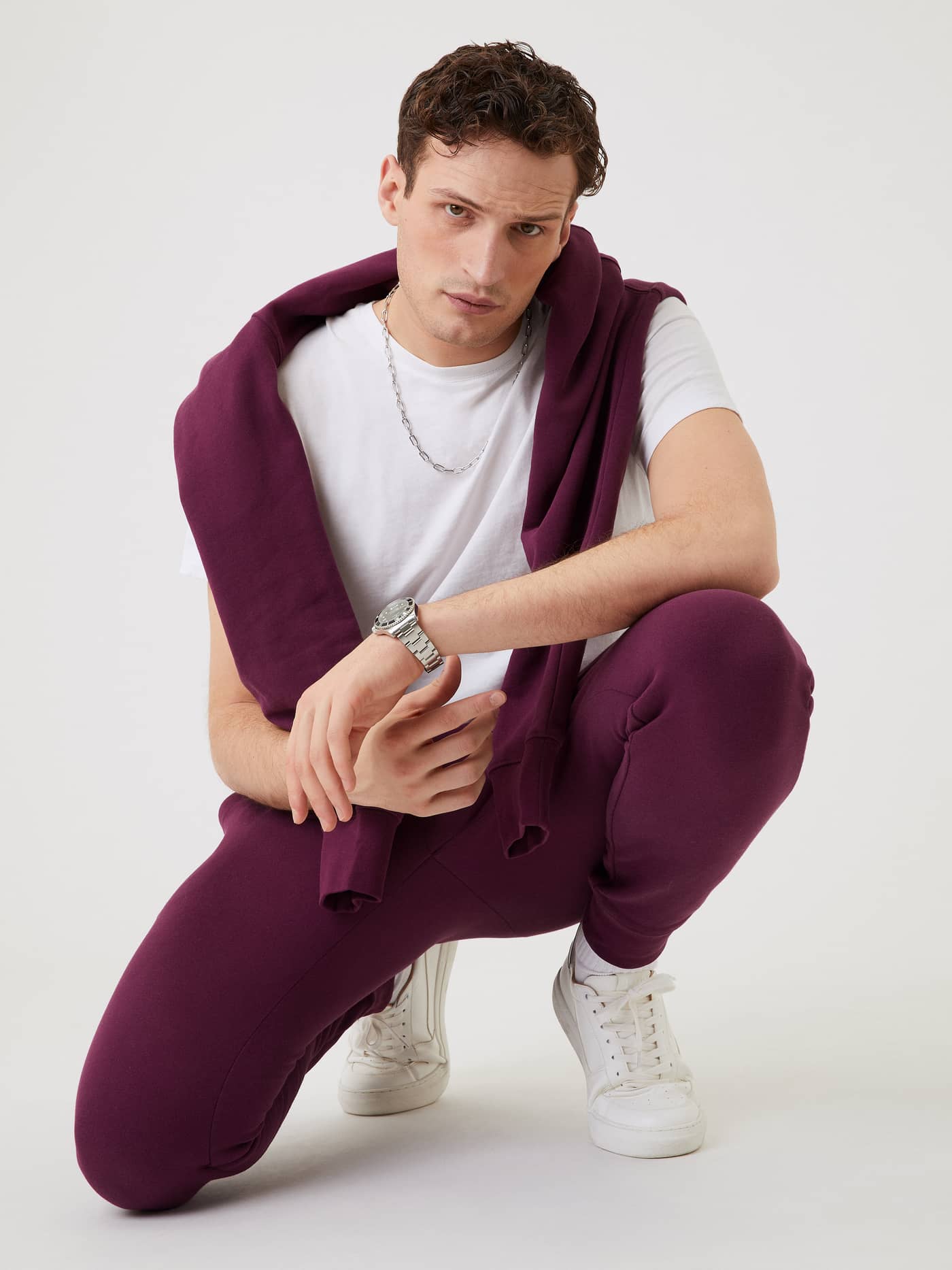 Björn Borg - Centre Tapered Pants Grape Wine - Image 2