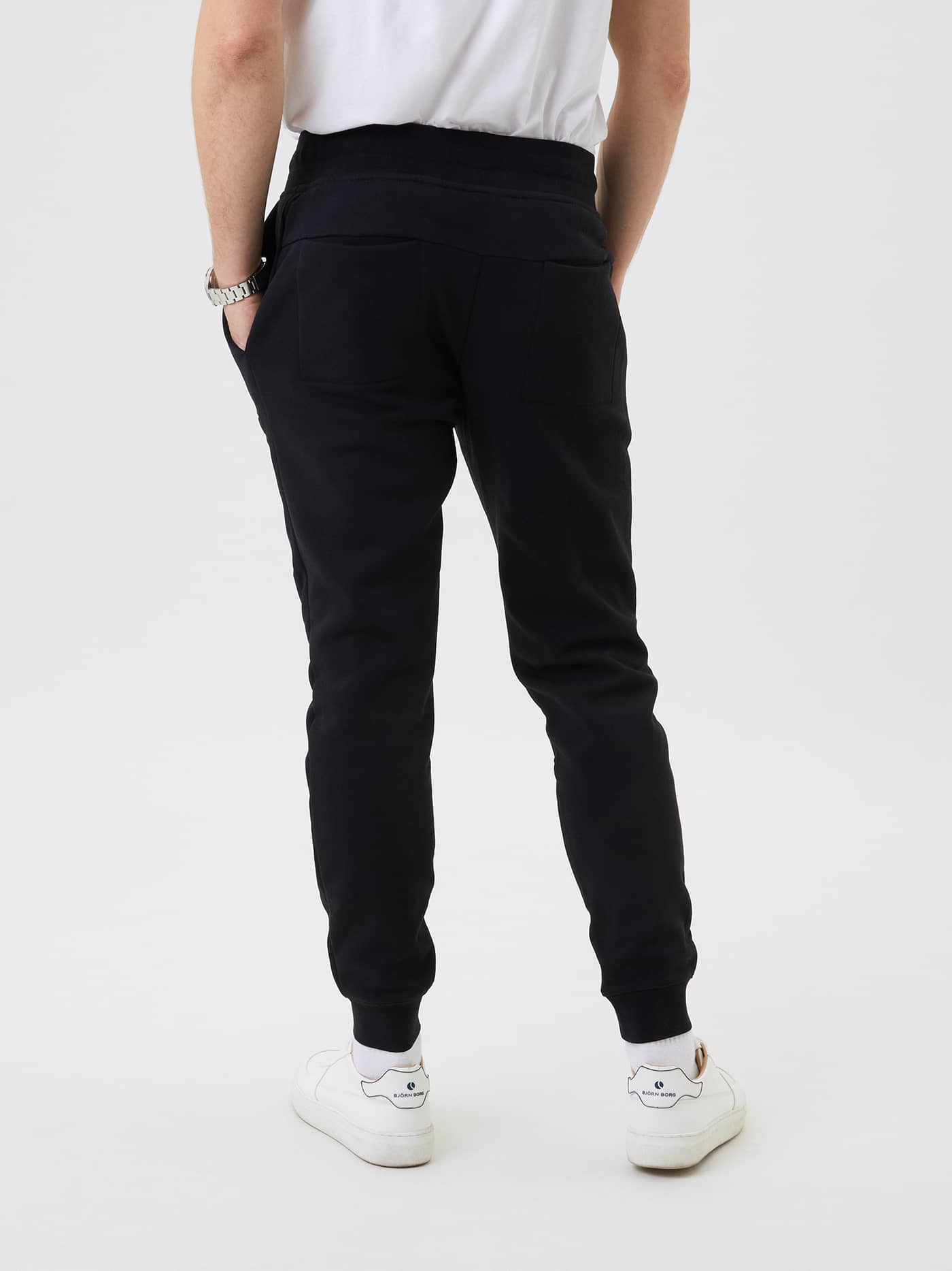 Björn Borg - Centre Tapered Pant Black Beauty Heren - Image 3