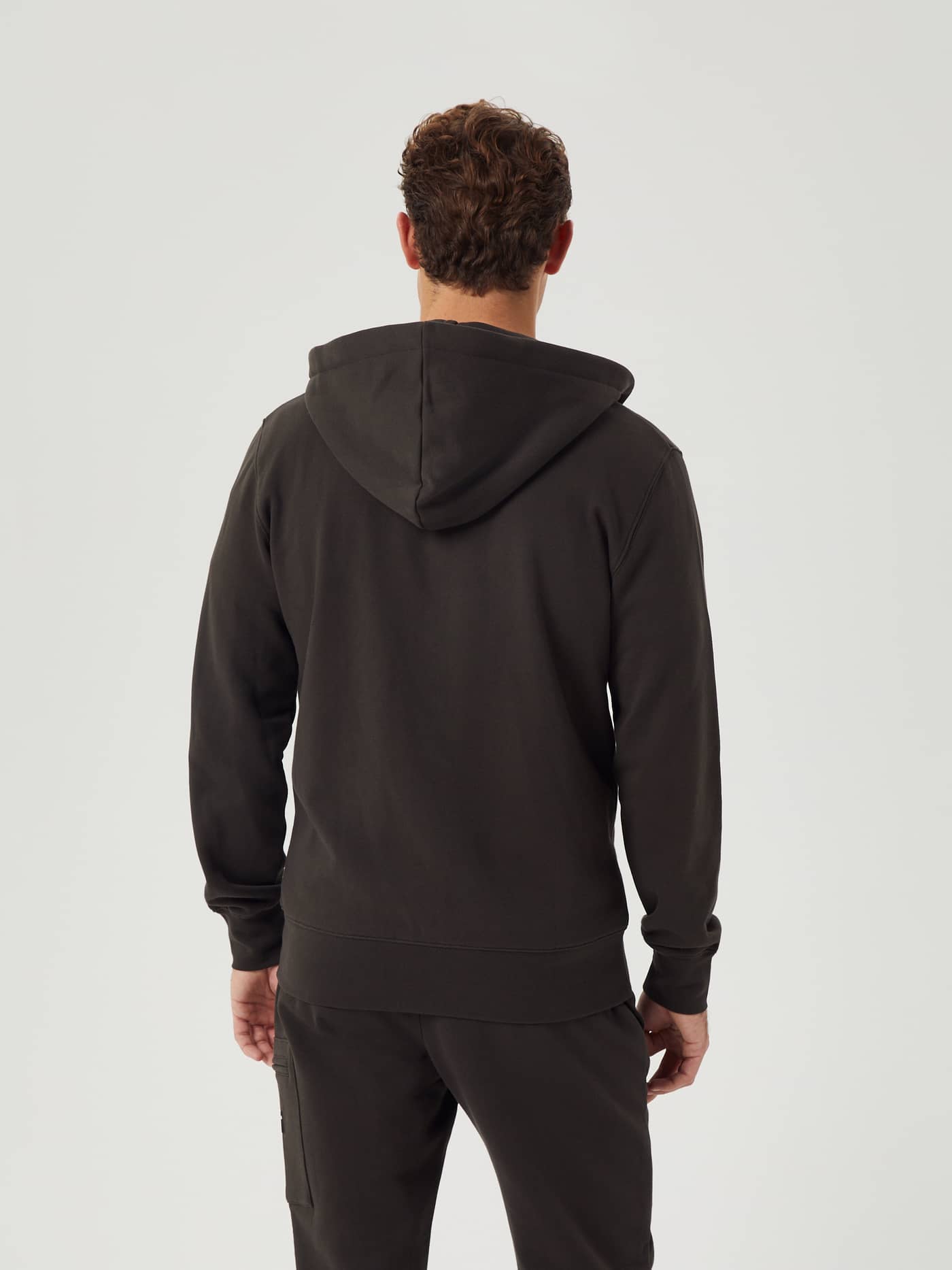 Björn Borg - Centre Zip Hoodie Peat Men - Image 3
