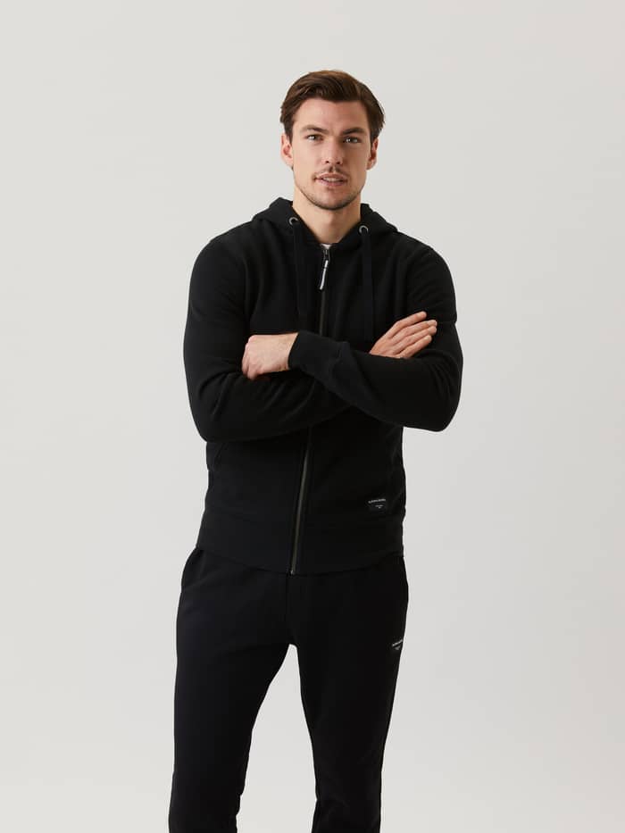 Björn Borg - Centre Zip Hood Black Beauty