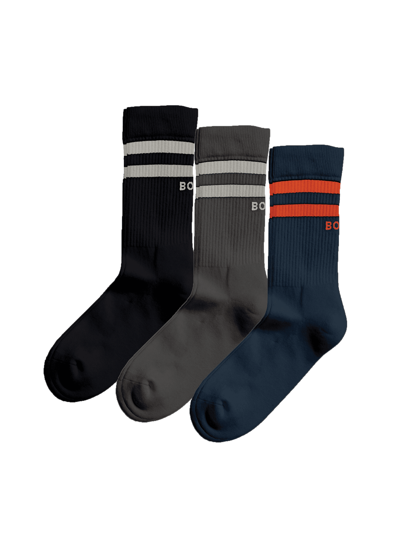 Björn Borg - Core Crew Socks 3-pack Multi - Image 1